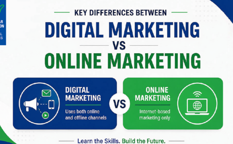  Key Differences Between Digital and Online Marketing
