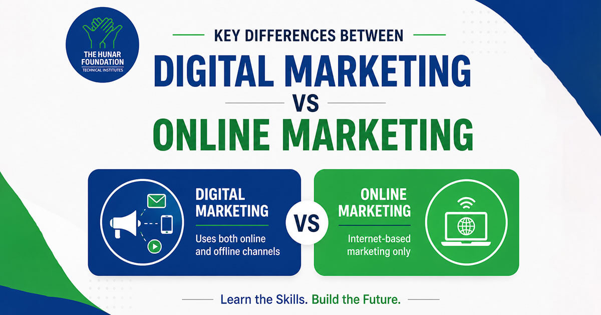 Key Differences Between Digital and Online Marketing