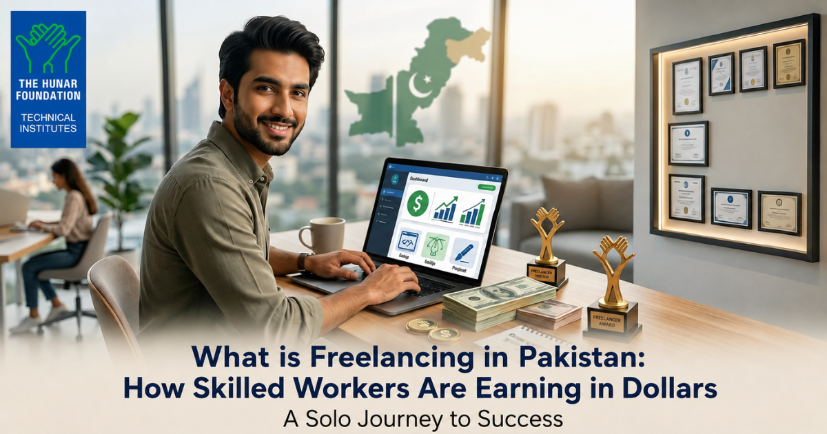 What is Freelancing in Pakistan? How Skilled Workers Are Earning in Dollars | THF