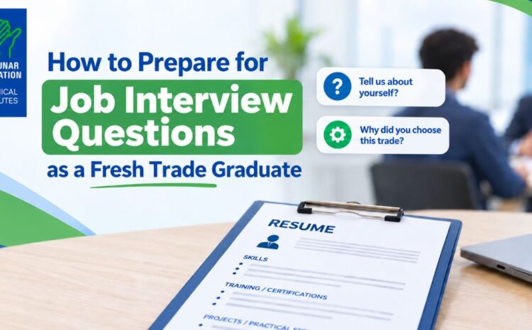  Job Interview Questions for Fresh Trade Graduates